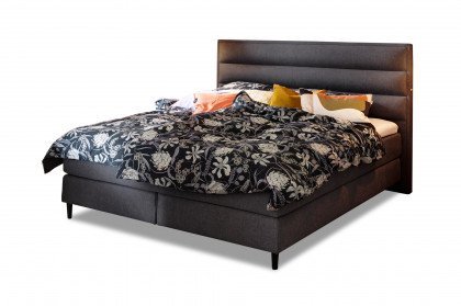 Portofino von SCHÖNER WOHNEN - Boxspringbett 180 anthrazit