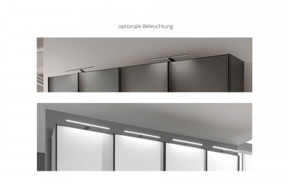 Phoenix von Wiemann - Schwebetürenschrank 4-türig weiß