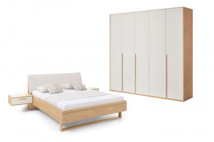 Malin von Musterring - Schlafzimmer Balkeneiche Furnier/ Lack sand