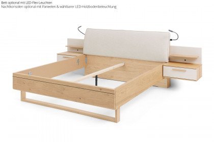 Malin von Musterring - Schlafzimmer Balkeneiche Furnier/ Lack sand