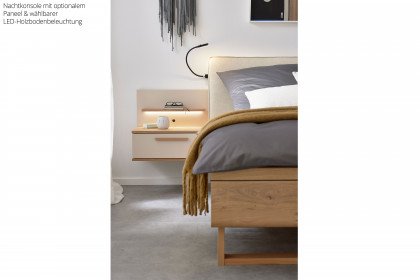 Malin von Musterring - Schlafzimmer Balkeneiche Furnier/ Lack sand