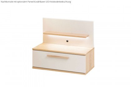 Malin von Musterring - Schlafzimmer Balkeneiche Furnier/ Lack sand