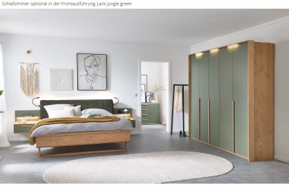 Malin von Musterring - Schlafzimmer Balkeneiche Furnier/ Lack sand
