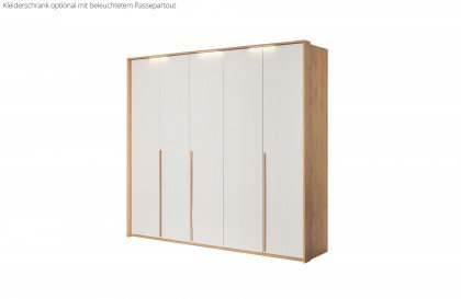 Malin von Musterring - Schlafzimmer Balkeneiche Furnier/ Lack sand