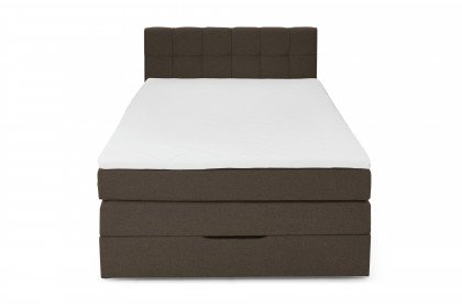 Luca von Sofa-Team - Boxspringbett braun