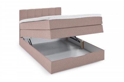 Luca von Sofa-Team - Boxspringbett rosa