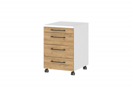 GW-Profi 3.0 von Germania - Home-Office-Set in Grandson Eiche & Weiß