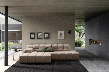 Temple von designwerk - Ecksofa links liver