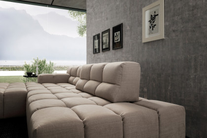 Temple von designwerk - Ecksofa links liver