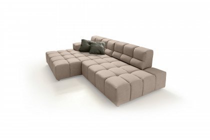 Temple von designwerk - Ecksofa links liver