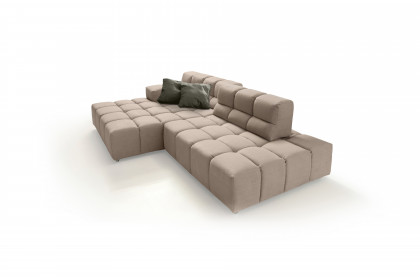 Temple von designwerk - Ecksofa links liver