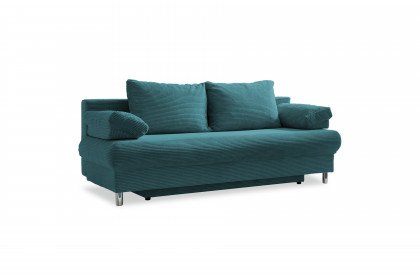 Como von Sofa-Team - Schlafsofa petrol
