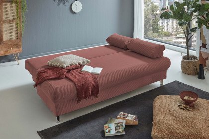 Como von Sofa-Team - Schlafsofa terrakotta