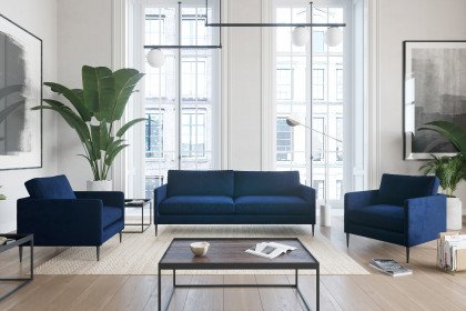 Justin von Primavera Furniture - Sofa dark-Blue