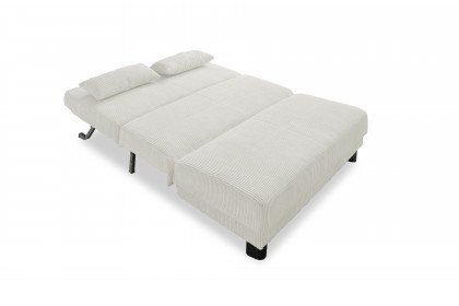 Gina von Sofa-Team - Schlafsofa 140 weiß