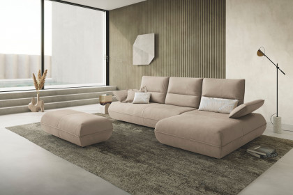 KOINOR Amy - Ledersofa rechts jade