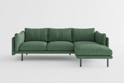 Salama von Primavera Furniture - Polstersofa rechts grün