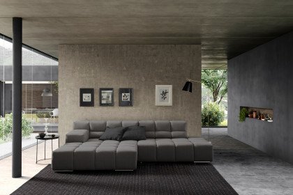 Temple von designwerk - Sofagarnitur links dark-grey