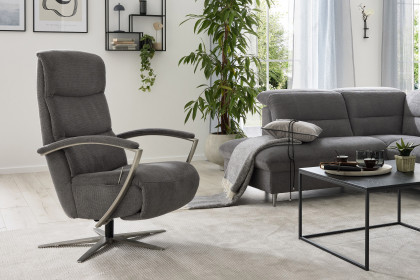 MR 1391 von Musterring - Relaxsessel grey