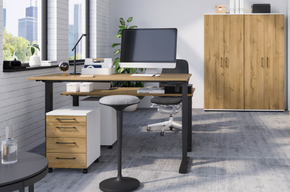 GW-Profi 3.0 von Germania - höhenverstellbarer Home-Office-Tisch