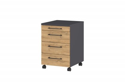 GW-Profi 3.0 von Germania - höhenverstellbarer Bürotisch Grandson Eiche