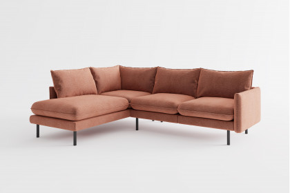 Samos von Primavera Furniture - Polsterecke links terra