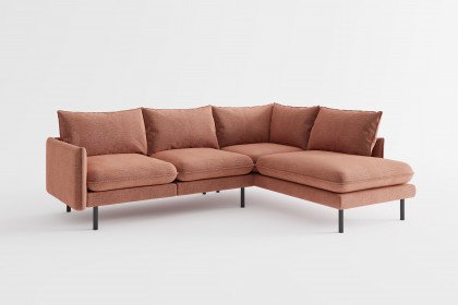 Samos von Primavera Furniture - Polsterecke rechts terra