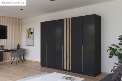 Lamella von Rauch Blue - Kleiderschrank weiß - Lamellen Eiche Artisan