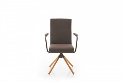 KOINOR T1819-1294 - Essgruppe in Wildeiche natur & Metall schwarz matt