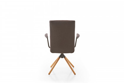 KOINOR T1819-1294 - Essgruppe in Wildeiche natur & Metall schwarz matt