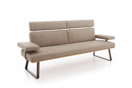 KOINOR T1819-1294 - Essgruppe in Wildeiche natur & Metall schwarz matt