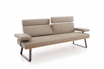 KOINOR T1819-1294 - Essgruppe in Wildeiche natur & Metall schwarz matt