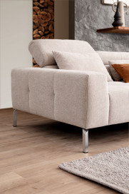 Cleveland Move von Candy - Ecksofa Ausführung rechts nature