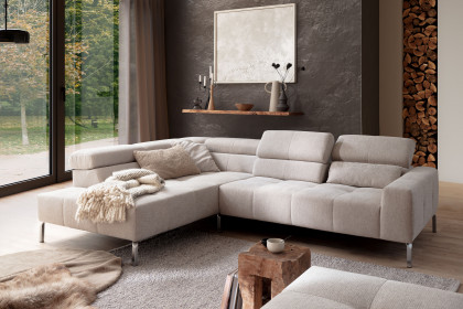 Cleveland Move von Candy - Ecksofa Ausführung links nature