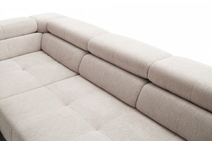 Cleveland Move von Candy - Ecksofa Ausführung links nature