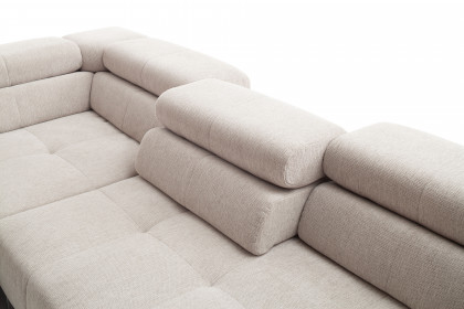 Cleveland Move von Candy - Ecksofa Ausführung links nature