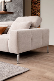 Cleveland Move von Candy - Ecksofa Ausführung links nature