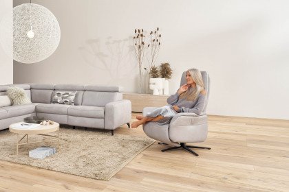 9561 von Himolla - Relaxsessel asche