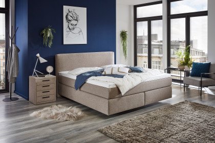 Monet von Fey - Boxspringbett beige