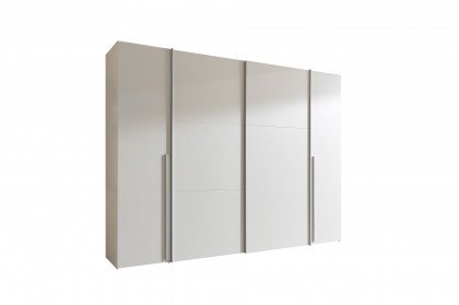 Maturs von POL Power - Schrank weiß mit 2 Schwebe- & 2 Drehtüren