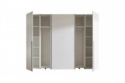 Maturs von POL Power - Schrank weiß mit 2 Schwebe- & 2 Drehtüren