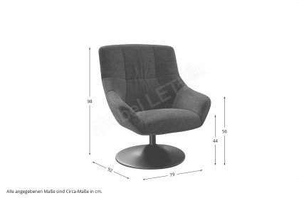Bilbao von Akante - Sessel in Beige
