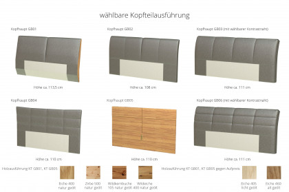 Grand Nobile von ADA Mindful Living - Massivholzbett sepia-brown