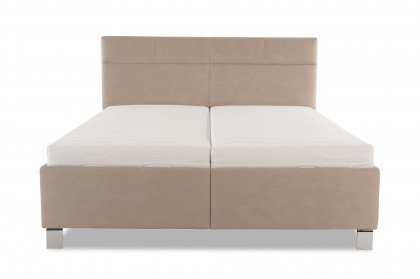 Calabria von ADA Mindful Living - Polsterbett CB02 grey-beige mit Bettkasten