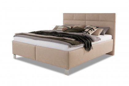Calabria von ADA Mindful Living - Polsterbett CB02 grey-beige mit Bettkasten