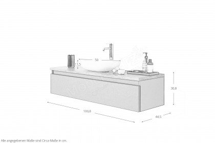 b·solid von puris - Badezimmer in Alby Blue