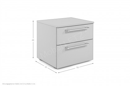 Akaro von Nolte Möbel - Nachtschrank terra ca. 50 cm breit