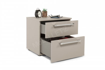 Akaro von Nolte Möbel - Nachtschrank terra ca. 50 cm breit