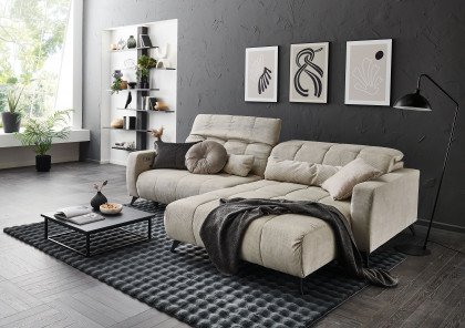 Nil von AZ Iwaniccy - Eckgarnitur rechts beige