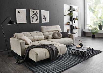 Nil von AZ Iwaniccy - Eckgarnitur links beige